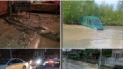 Ploile cu tunete și fulgere au făcut prăpăd în multe zone din țară. Viiturile au măturat localități din mai multe județe