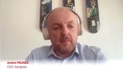 Paradox pe piaţa muncii: Ofertele de joburi sunt din ce în ce mai puţine, dar salariile cresc. Cum explică situaţia Andrei Frunză, şeful platformei de recrutare BestJobs VIDEO