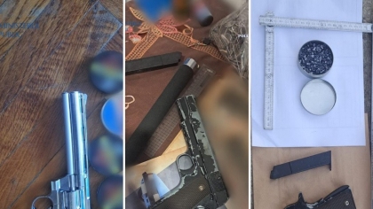 Acțiune penală în cazul celor două persoane care au deținut arme și muniție militară