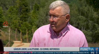 Cornel Nistorescu, interviu pe Platoul Luncanilor (video)