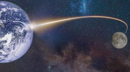 China lovește Luna cu un laser: Prima reflexie lunară la lumina zilei din istorie uimește oamenii de știință