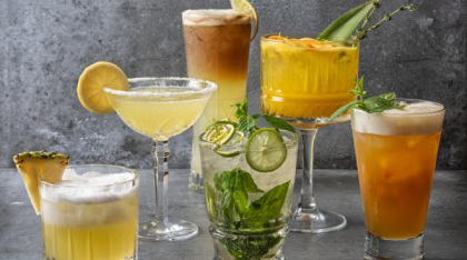 Băuturile Gin, Campari şi Piña Colada au devenit, mai nou, deserturi de lux