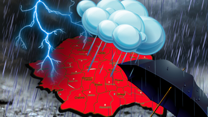 COD ROȘU de tornadă, ploi torențiale și grindină de mari dimensiuni. Zonele lovite de fenomene extreme, alertă ANM