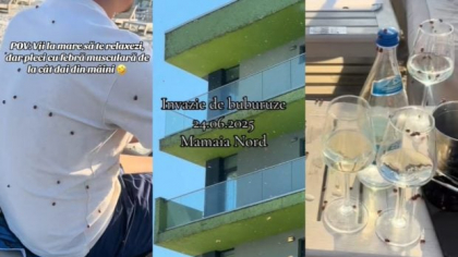 Imagini virale cu invazia gărgărițelor de la Mamaia. Sute de mii de buburuze au acoperit pereții blocurilor ca o plapumă și s-au așezat pe turiștii aflați la plajă
