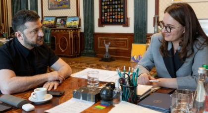 Ucraina își schimbă premierul. Zelenski o numește pe Iulia Svrîdenko în funcția de premier al țării