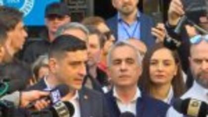 Simion și Georgescu, tandem electoral: „Sus inimile și Turul doi înapoi!”