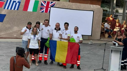 Echipa Serviciului de Ambulanță București-Ilfov a fost premiată la o competiție internațională din Cipru