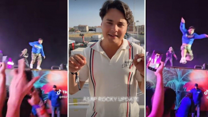Se schimbă regulile la Beach Please. Prima reacție a lui Selly după ce un adolescent a fost încurajat de un artist să sară de pe scenă