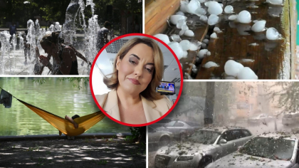 EXCLUSIV COD ROȘU de caniculă și alertă de grindină și vijelii. Oana Păduraru (ANM) anunță județele cele mai afectate