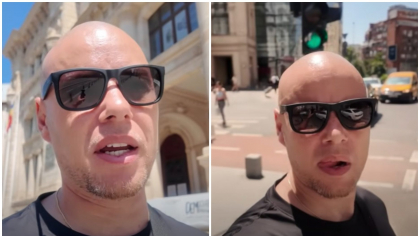 Un vlogger englez, fascinat de România: „Toată lumea e relaxată aici. Oamenii din Marea Britanie o duc mai rău decât românii”