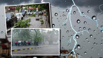 Prognoza meteo. Vara se amână, săptămână cu ploi abundente şi temperaturi scăzute