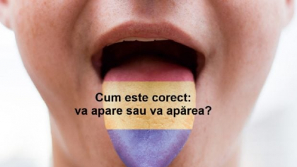 Cum se scrie corect: „va apare” sau „va apărea”?