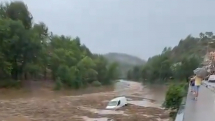 Spania, lovită din nou de ploi devastatoare (video)
