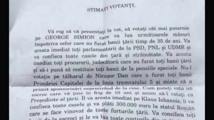 BEJ Sibiu a sesizat Poliţia după ce scrisori anonime au fost distribuite în cutiile poştale. Conţinutul instigator şi reacţia AUR