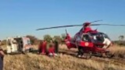 Un bătrân din Mehedinți a dat foc buruienilor de pe un teren, dar flăcările au scăpat de sub control