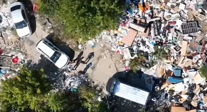 Patru persoane sancționate dur după după ce au aruncat ilegal deșeuri. „Sectorul 1 NU este groapă de gunoi!”