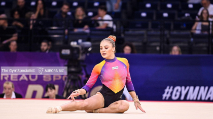 Sabrina Voinea a câștigat medalia de aur la sol, la Cupa Mondială de la Paris