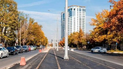 Primarul Capitalei anunță când vor putea bucureștenii să circule din nou cu linia 5 de tramvai. „El este în proporţie de 99% finalizat”