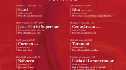 Zece mii de spectatori au participat la cea de-a patra ediție a Bucharest Opera Festival. Următoarea ediție este anunţată pentru 12-21 iunie 2026