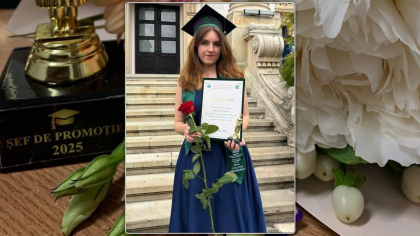 A devenit șefă de promoție la Psihologie și a ales cariera din educație „cu mintea, dar și cu sufletul”! Povestea Iuliei Florea, tânăra care vrea să transforme școala într-un loc în care copiii vin cu drag