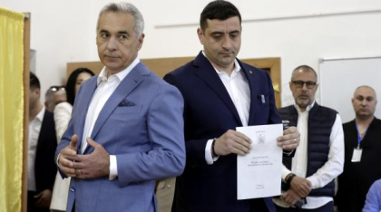 Călin Georgescu refuză să îi pronunțe numele lui George Simion, în primul interviu după alegeri. Îl numește „protejatul meu mai tânăr”