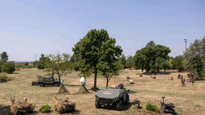 Soldații europeni se antrenează cu roboți și drone. Ucraina, partener strategic în proiect