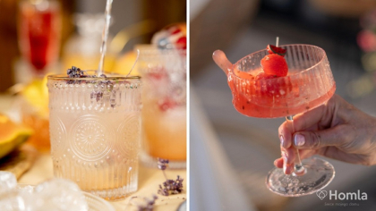 Pahare pentru cocktailuri, limonadă și prosecco – cum te pregătești de vară