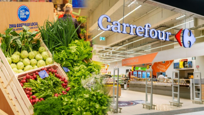 Carrefour readuce fructele și legumele românești în magazine: „Angajamentul nostru este de a susţine agricultura locală”