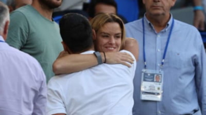 Prima apariție a lui Novak Djokovic în țara de adopție. A fost primit cu urale VIDEO