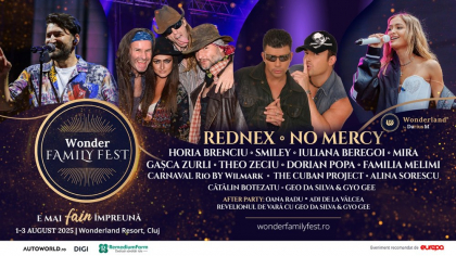 Festival cu vibe fresh pentru tineri, magie pentru cei mici și distracție pentru adulți: vine Wonder Family Fest!