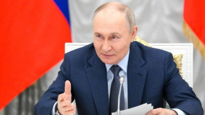 Vladimir Putin a anunțat că e gata să se întâlnească cu Volodimir Zelenski, dar nu-l recunoaște ca autoritate legitimă în Ucraina