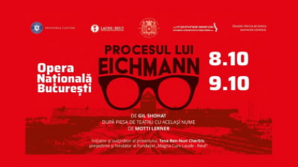 "Procesul lui Eichmann" – două seri de operă care transformă istoria în emoție pură. Astăzi și mâine, 8 și 9 octombrie, ora 18:30 – Opera Națională București