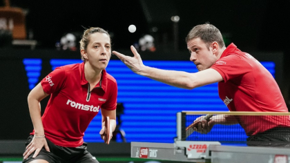 Elizabeta Samara și Ovidiu Ionescu s-au calificat în optimi la Campionatul Mondial de Tenis de Masă