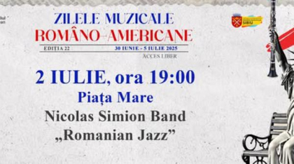 „Romanian Jazz” – Nicolas Simion Band în cadrul Festivalului „Zilele Muzicale Româno-Americane”
