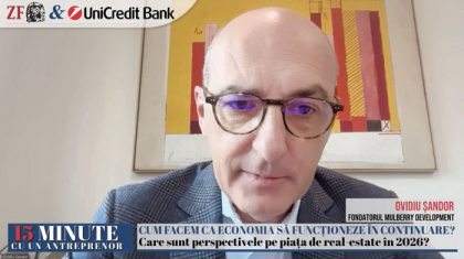 Ovidiu Şandor, Mulberry Development: Perioadele de criză pentru anumite industrii din vestul Europei au fost uneori benefice pentru România. Cred că vom vedea din nou relocări de servicii pe plan local, deja sunt firme noi care au ales Timişoara