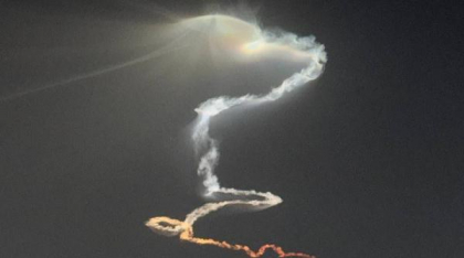 Imagini virale cu racheta hipersonică "Fattah" lansată miercuri seară de Iran împotriva Israelului