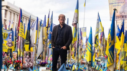 Prințul Harry, vizită la Kiev pentru a sprijini veteranii de război: „În Ucraina, în următoarele decenii, va fi ceva normal să vezi oameni cu proteze”