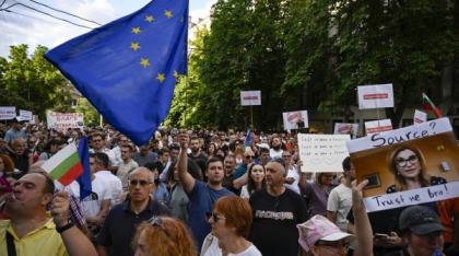 Protest uriaș la Sofia: mii de bulgari au ieșit în stradă să denunțe arestarea „politică” a primarului din Varna