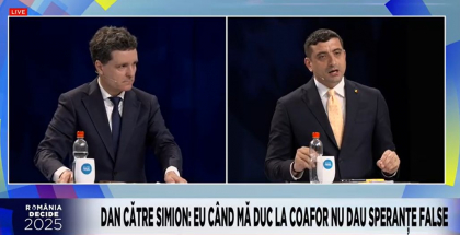 Nicușor Dan: “Republica Moldova trebuie sprijinită necondiționat” / George Simion: „Sprijinul trebuie acordat uniuniștilor, nu profitorilor care își bat joc de banii românilor”