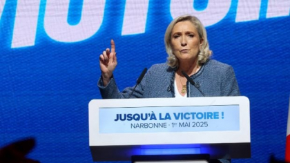 Marine Le Pen, lidera condamnată a extremei drepte franceze, jubilează după victoria lui George Simion: „Un bumerang pentru Ursula von der Leyen”