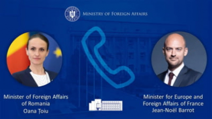 Noul ministru de Externe al României, Oana Ţoiu de la USR, a vorbit cu omologul ei din Franța. Au discutat despre parteneriatul strategic București-Paris