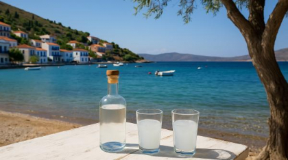 Ouzo: Licoarea mitică a Greciei. Tradiție, aromă și farmec mediteraneean într-un pahar
