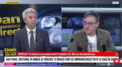 „S-a terminat cu sărăcia!” Dan Toma, despre puterea educației și comunitatea românească la Dan Diaconescu Direct