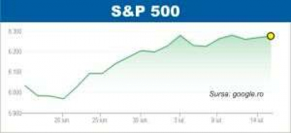 BURSELE LUMII Indicele american S&amp;P 500, la un nou maxim istoric