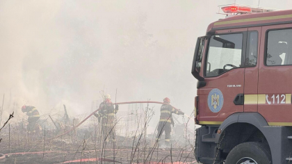 Incendiu puternic în București! A fost emis mesaj RO-ALERT