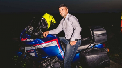 Mihai Lazăr, un motociclist de 26 de ani, a murit lovit de trăsnet. Tânărul s-a luptat o lună pentru viața sa
