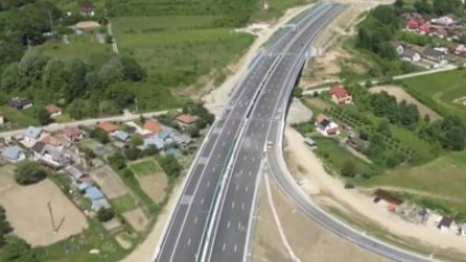 Luni se deschide o nouă conexiune de drum expres spre autostrada A1. Principalul beneficiar va fi un mare oraș din vestul României