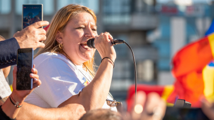 Diana Șoșoacă îl desființează pe Călin Georgescu: Nu-ți e rușine să-ți bagi joc de oamenii care te-au votat și te-au ajutat?
