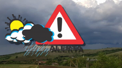 Potop în următoarele zile, alerte ANM în cascadă. Judeţele unde va ploua într-o oră cât într-un an, rupere de nori, vijelii şi grindină, se emite şi Ro-Alert