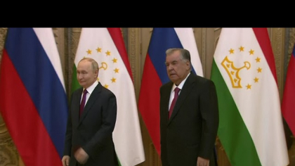 VIDEO. Putin, în timpul vizitei la Dușanbe: „Rusia și Tadjikistan sunt aliați de încredere”